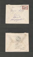 Hungary. 1920 (7 Jan) Mugsi - Switzerland, Bern (13 Jan) Fkd Env; Old Cds, Ovptd Issue. - Other & Unclassified