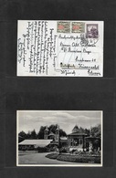 Hungary. 1931 (7 June) Szombater - Switzerland, Küssnact (9 June) Fkd Ppc + Taxed (x2) Swiss P. Dues, Tied Arrival Cds.  - Sonstige & Ohne Zuordnung