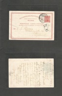 Iceland. 1923 (3 Nov) Reykjavia - Netherlands, Velst. 25 Aniv Red Stat Card. Fine Used. - Altri & Non Classificati