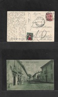 Italy - Xx. 1926 (28 Jan) Desio, Milano - Switzerland, Hitzkirch (29 Jan) Fkd Ppc + Taxed + Swiss Postage Due 10c Tied A - Unclassified