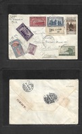 Italy - Xx. 1926 (Febr) Roma - Switzerland, Solothhurn (27 Feb) 7th Cent Franciscani. Registered Multifkd Envelope +  Ki - Zonder Classificatie