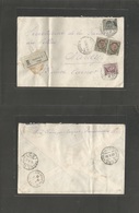 Italy - Xx. 1926 (16 Sept) Triest, Giapono - France, Nancy (18 Sept) Registered Multifkd Env, Mixed Issues. Fine. - Unclassified