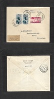 Italy - Xx. 1933 (27 Aug) Football World Championship. Torino - Switzerland, Zurich. Multifkd Registered Envelope. VF. - Unclassified