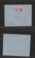Malaysia. 1950 (1 May) Kajang, Selangor - Australia, Sydney, NSW. Multifkd Envelope. - Malaysia (1964-...)