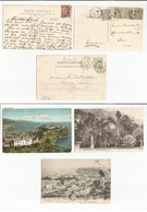 Monaco. C. 1902 + 3 Fkd Local Ppc, One To Switzerland. Fine Trio. - Andere & Zonder Classificatie