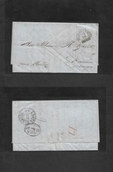 Netherlands. 1857 (23 Dec) Purmerend - Norway, Drammen. EL Full Text, Depart Ds + "Franco Hamburg" Cash Paid. Reverse KD - Other & Unclassified