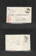 Netherlands. 1862 (12 April) Edam - Norway, Fredrikstad. EL Full Text, Cash Paid Depart Ds + Fco + Red Mns Anotation. Vi - Other & Unclassified