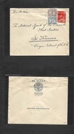 Curaçao. 1932 (24 Sept) GPO - St. Thomas, Virgin Islands Via Puerto Rico. France Intercaribbean Usage In Excellent Condi - Curaçao, Antille Olandesi, Aruba