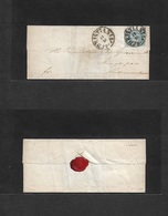 Norway. 1874 (12 Oct) Christiania - Hedemarken. E Fkd 4s Blue, Cds. Fine. - Other & Unclassified