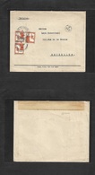 Palestine. 1936 (29 July) Hadar Hacarme - Belgium, Bruxelles. Multifkd Envelope, Tied Cds. VF. - Palestine