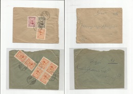 Persia. 1924. New Issue. 2 Better Multifkd Envelopes. VF Pair. - Iran