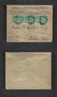 Portugal - Xx. 1927 (20 July) Porto - Germany, Berlin, Comercial Multifkd New Issue Ceres 40c Green (x6) At 2,40 Escudos - Other & Unclassified