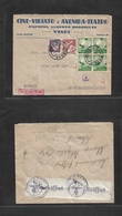 Portugal - Xx. 1941 (17 Aug) Viseu - Germany, Stuttgart. Multifkd Illustrated Env Incl Typical Customs + Luisiada Issue. - Other & Unclassified