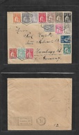 Portugal-Mozambique. 1930 (6 Jan) Hotel Polana - Germany, Hamburg Via Lourenzo Marqués. Multicolor Fkd Ceres Issue Envel - Other & Unclassified