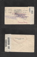 Russia. 1918 (Jan - Feb) UK, Coventry - Marioupol, Ekaterinoslaw. Fkd Env, Slogan Cachet, WWI Censor With Cachet RETURN  - Other & Unclassified