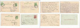 Serbia. 1913-14. Selection Of 4 Diff Stationary Cards + Lettersheet Incl Bitolj, Belgrade, Usages (2) To Hungary. - Serbia