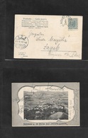 Slovenia. 1890 (7 Aug) Austria, Postal Adm. St. Petra - Zagreb, Croatia (8 Aug) Hungarian P. Admin Cachet. Fkd Photo Vil - Slovenia