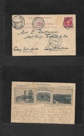 South Africa. 1901 (23 Aug) Natal. Point - Quelimane, Portuguese East Africa (18 Oct) Via Durban - Lourenzo Marques. 1d  - Altri & Non Classificati