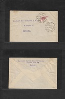 E-Guerra Civil. 1938 (3 April) Lerida - Igualada. Bando Republicano. Circulada Con Sello Bisectado Pablo Iglesias Dirigi - Autres & Non Classés