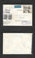 E-Estado Español. 1939 (17 Nov) Las Palmas - Suiza, Winterthur. Sobre Cirulado Via Aerea Mat Español. Bonita Tarifa 2,20 - Autres & Non Classés