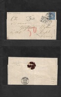 Switzerland. 1878 (5 Aug) Germany, Hildesheim - Basel (7 Aug) Multifkd Shield Period EL Full Text Depart Box Town Ds + T - Other & Unclassified