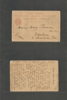 Switzerland - Stationery. 1893 (5 Sept) Cernier - Edinburg, Scotland. 10c Red Stat Card. - Other & Unclassified