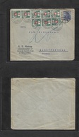 Switzerland - Xx. 1912 (8 Dec) Germany, Dusseldorf - Schaffhausen (14 Dec) Fkd Comercial Env + Taxed + 8 Swiss P. Dues,  - Other & Unclassified