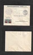 Switzerland - Xx. 1924 (12 July) Laufen Local Official Unfranked Envelope + Taxed + (2x) Swiss P. Dues 10c, Tied Cds. VF - Other & Unclassified