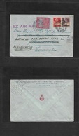 Switzerland - Xx. 1932 (9 Nov) Basel - Venezuela, Maracaibo, Fwded Marquetia (5 Dec) With Airmail Internal Caribbean Cou - Other & Unclassified