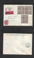 Switzerland - Xx. 1943 (Febr) 100 Year Exhibition. Local Zurich Registered Multifkd Envelope + Taxed Swiss P. Due 10c Re - Other & Unclassified