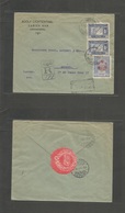 Turkey. 1917 (14 Sept) Istamboul - Switzerland, Geneve (10 Oct) Registered Multifkd Censored Issues Incl Ovptd + Censor  - Autres & Non Classés