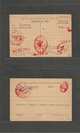 Vatican. C. 1941. WWII A Dangerous Forgery Of Diplomatic German Spanish Consular Red Cross Mail Card. POW / FRESS. Inter - Otros & Sin Clasificación