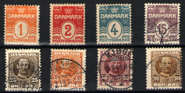 Dinamarca Nº 58/61, 48/9, 51 Y 52 - Nuevos