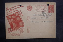 U.R.S.S. - Entier Postal Illustré En 1932 Pour Berlin - L 36237 - ...-1949