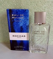 Flacon Vaporisateur   "EAU De ROCHAS HOMME" De ROCHAS  Eau De Toilette 100 Ml VIDE/EMPTY Avec Boîte - Flacons (vides)