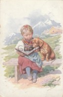 Illustrateur Karl Feiertag - Kinder - Hund - Feiertag, Karl
