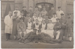 Deutschland Allemagne Germany - WW1 WK1  - Hamburg - Altona - Prussian Army - Types Costumes - Military Hospital Camp - Altona