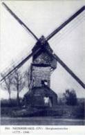 NEDERBRAKEL - Brakel (O.Vl.) Molen/moulin - Blauwe Prentkaart Ons Molenheem: De Gewezen Hoogkoutermolen (naar Oude Foto) - Brakel