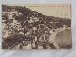 France Villefranche-sur-Mer - Quartier De La Gare - Les Villas Stamps 1932  A 199 - Villefranche-sur-Mer