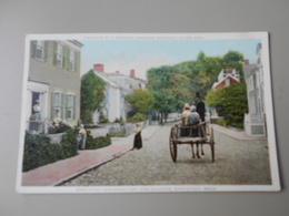 ETATS UNIS MA MASSACHUSETTS NANTUCKET SHEARING CART AND QUAKERS - Nantucket