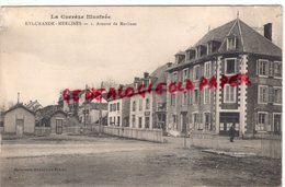 19- EYGURANDE MERLINES- AVENUE DE MERLINES - CAFE  -CORREZE - Eygurande