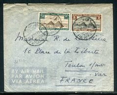 Egypte - Enveloppe De Alexandrie Pour La France En 1939 - Prix Fixe - Réf JJ 222 - Briefe U. Dokumente