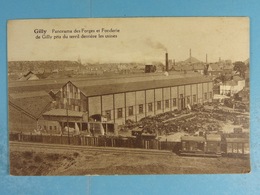 Gilly Panorama Des Forges Et Fonderie De Gilly Pris Du Terril Derrière Les Usines - Charleroi