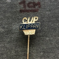 Badge Pin ZN008634 - Wrestling Klippan Cup 1970 Sweden - Ringen