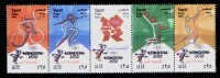 EGYPT / 2012 / OLYMPIC GAMES - LONDON 2012 / CYCLING ; FENCING ; HANDBALL & FOOTBALL / MNH / VF - Neufs