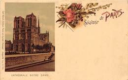 CATHEDRALE NOTRE DAME- SOUVENIR DE PARIS - Notre-Dame De Paris