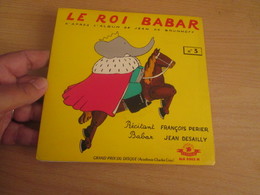 DISQUE 45 Tours LE ROI BABAR N°3 Vers Le Pouvoir Absolu ALB 5002 M FESTIVAL G+ VINYLE 45T EP - Bambini