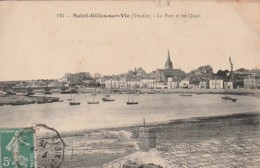 ***   85  ***  Saint Gilles  CROIX DE VIE  Le Port Et Les Quais éd Linyer - TTB - Saint Gilles Croix De Vie