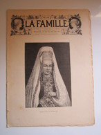 1894 N° 754 JOURNAL "LA FAMILLE" MARIÉE RUSSE AU MOYEN AGE Gravure UNE RÉUNION D'ARTISTES LEANDRE - 1850 - 1899