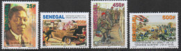 Sénégal 2014 Mi. 2216/2219 Centenaire Première Guerre Mondiale World War 1914 Weltkrieg Avion Airplane Flugzeug MNH - Flugzeuge